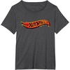 image:imageHot Wheels Red and Yellow Logo TShirtDark Heather Grey
