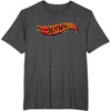 image:imageHot Wheels Red and Yellow Logo TShirtDark Heather Grey