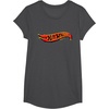 image:imageHot Wheels Red and Yellow Logo TShirtDark Heather Grey
