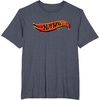 image:imageHot Wheels Red and Yellow Logo TShirtHeather Blue