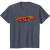 image:imageHot Wheels Red and Yellow Logo TShirtHeather Blue