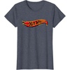 image:imageHot Wheels Red and Yellow Logo TShirtHeather Blue