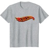 image:imageHot Wheels Red and Yellow Logo TShirtHeather Grey