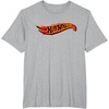 image:imageHot Wheels Red and Yellow Logo TShirtHeather Grey