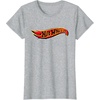 image:imageHot Wheels Red and Yellow Logo TShirtHeather Grey
