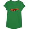 image:imageHot Wheels Red and Yellow Logo TShirtKelly Green