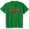 image:imageHot Wheels Red and Yellow Logo TShirtKelly Green