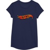 image:imageHot Wheels Red and Yellow Logo TShirtNavy Blue