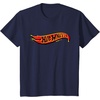 image:imageHot Wheels Red and Yellow Logo TShirtNavy Blue