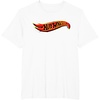 image:imageHot Wheels Red and Yellow Logo TShirtWhite