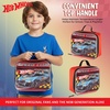 image:imageHot Wheels Speed Club Insulated Lunch Box Full Zip Around Lunch Tote Bag for Hot and Cold Food Racing Design MulticoloredHot Wheels