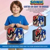 image:imageHot Wheels Speed Club Insulated Lunch Box Full Zip Around Lunch Tote Bag for Hot and Cold Food Racing Design MulticoloredSonic