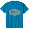 image:imageHot Wheels Super Fast 1968 TShirtSapphire Blue