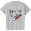 image:imageHot Wheels Super Fast Parts amp Service TShirtSilver Grey
