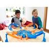 image:imageHot Wheels Track Set with 164 Scale Toy Car 4 Intersections for Crashing Powered by a Motorized Booster CrissCross Crash Track Amazon ExclusiveCriss Cross Crash