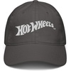 image:imageHot Wheels White Logo Adjustable Baseball HatAsphalt Grey