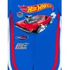 image:imageHot Wheels Zip Up Hooded Coverall Toddler to Big Kid Sizes 3T  1012Blue