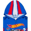 image:imageHot Wheels Zip Up Hooded Coverall Toddler to Big Kid Sizes 3T  1012Blue