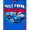 image:imageHot Wheels Zip Up Hooded Coverall Toddler to Big Kid Sizes 3T  1012Blue