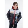 image:imageHot Wheels Zip Up Puffer Jacket with Fleece Lining Toddler to Big Kid Sizes 3T  1012Black