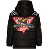 image:imageHot Wheels Zip Up Puffer Jacket with Fleece Lining Toddler to Big Kid Sizes 3T  1012Black