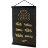 image:imageMattel Hot Wheels Fastest Cars Hanging Metal SignBlack