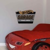 image:imageMattel Hot Wheels Red Muscle Car Since 1968 Embossed Metal SignGray