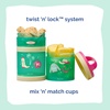 image:imageWhiskware Hot Wheels Snack Containers 3 Stackable Cups VARSITY SPEED CLUBCowgirl Icons