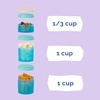 image:imageWhiskware Hot Wheels Snack Containers 3 Stackable Cups VARSITY SPEED CLUBSports