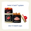 image:imageWhiskware Hot Wheels Snack Containers 3 Stackable Cups VARSITY SPEED CLUBVarsity Speed Club