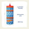 image:imageWhiskware Hot Wheels Snack Containers 3 Stackable Snack Cups Checkers3 Jar  Handle