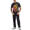 image:imageWrangler Mens X Hot Wheels Flaming Bronco TeeBlack