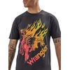 image:imageWrangler Mens X Hot Wheels Flaming Bronco TeeBlack