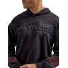 image:imageWrangler Mens X Hot Wheels Logo Flame HoodieBlack