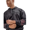 image:imageWrangler Mens X Hot Wheels Logo Flame HoodieBlack
