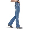 image:imageWrangler Womens X Hot Wheels HighRise Bootcut JeanDark Blue Denim