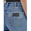 image:imageWrangler Womens X Hot Wheels HighRise Bootcut JeanDark Blue Denim