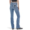 image:imageWrangler Womens X Hot Wheels HighRise Bootcut JeanDark Blue Denim