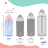 image:imageZak Designs Hot Wheels Sage 16oz LeakProof Straw Kids Water Bottle 2PackBerry and Bows