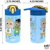 image:imageZak Designs Hot Wheels Sage 16oz LeakProof Straw Kids Water Bottle 2PackCoComelon 2pk