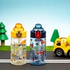 image:imageZak Designs Hot Wheels Sage 16oz LeakProof Straw Kids Water Bottle 2PackConstruction and Rescue