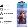 image:imageZak Designs Hot Wheels Sage 16oz LeakProof Straw Kids Water Bottle 2PackElsa  Anna Frozen 2