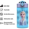 image:imageZak Designs Hot Wheels Sage 16oz LeakProof Straw Kids Water Bottle 2PackElsa  Anna Frozen 2