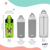 image:imageZak Designs Hot Wheels Sage 16oz LeakProof Straw Kids Water Bottle 2PackMinecraft Creeper