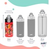 image:imageZak Designs Hot Wheels Sage 16oz LeakProof Straw Kids Water Bottle 2PackSonic  Shadow