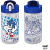image:imageZak Designs Hot Wheels Sage 16oz LeakProof Straw Kids Water Bottle 2PackSonic  Tails