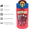 image:imageZak Designs Hot Wheels Sage 16oz LeakProof Straw Kids Water Bottle 2PackSpidey and His Amazing Friends 2pk