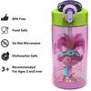 image:imageZak Designs Hot Wheels Sage 16oz LeakProof Straw Kids Water Bottle 2PackTrolls 2 Bottle 2pk