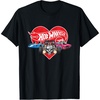 image:imageHot Wheels  Red Heart TShirtBlack