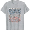 image:imageHot Wheels  Red White and Blue TShirtHeather Grey